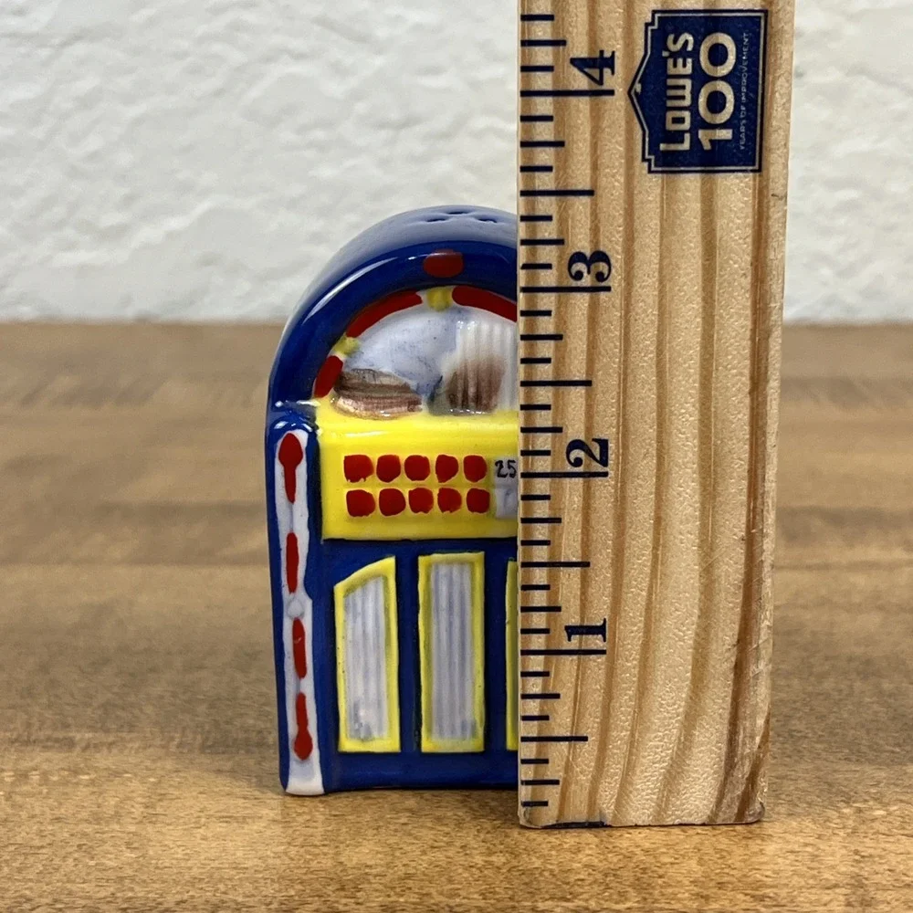 Vintage Jukebox‎ Salt/Pepper Shaker Ceramic